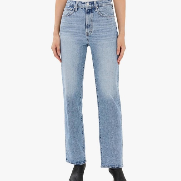 Pistola Denim Cassie Super High Rise Straight Jeans Color: Fonda Size: 26